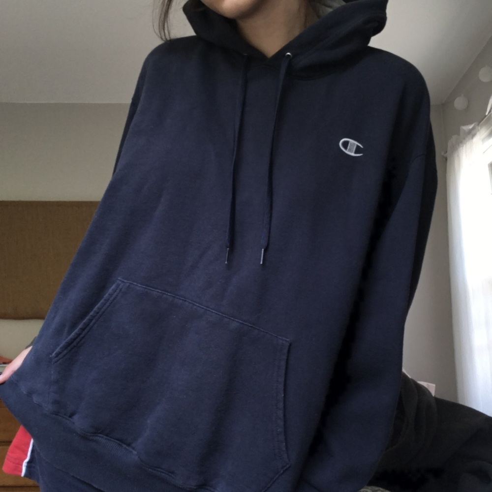 Champion Black Hoodie